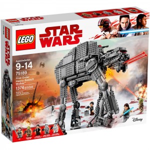 Конструктор Lego Lego Star Wars 75189 Лего Звездные Войны Штурмовой шагоход Первого Ордена