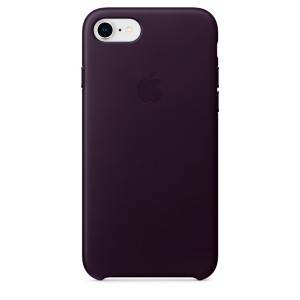 Кейс для iPhone Apple Чехол-крышка Apple MQHD2ZM для Apple iPhone 7/8, кожа, фиолетовый