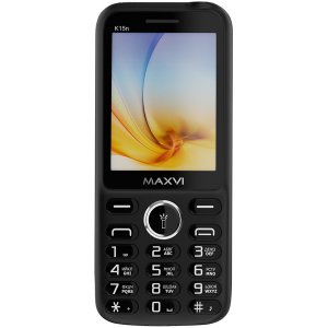 Мобильный телефон Maxvi  K15n Black