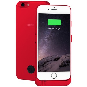 Чехол-аккумулятор InterStep для iPhone 7/6 3000мАч Red