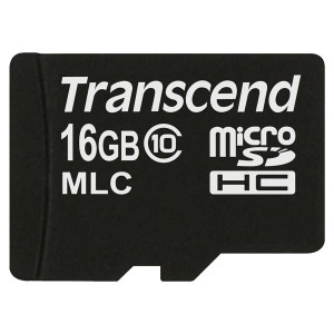 Карта памяти SDHC Micro Transcend TS16GUSDC10