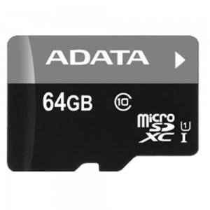 Карта памяти micro SDXC ADATA AUSDX64GUICL10-R