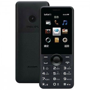 Мобильный телефон Philips Xenium E168 Black