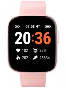 Умные часы GEOZON Marathon (розовый) (G-SM19PNK)