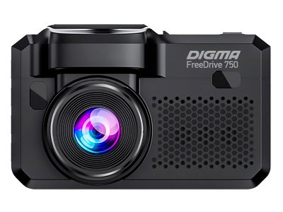 Видеорегистратор Digma Freedrive 750 GPS (черный)