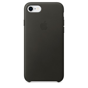 Кейс для iPhone Apple Чехол-крышка Apple MQHC2ZM для Apple iPhone 7/8, кожа, серный