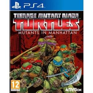 Видеоигра для PS4 . Teenage Mutant Ninja Turtles Mutants in Manhattan