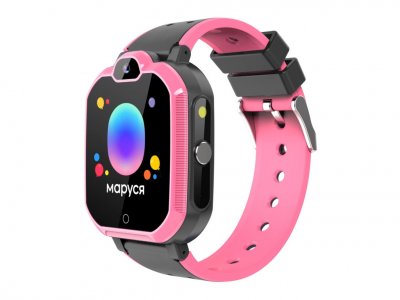 Детские умные часы GEOZON Neo, с Марусей (розовый) (G-W20PNK)
