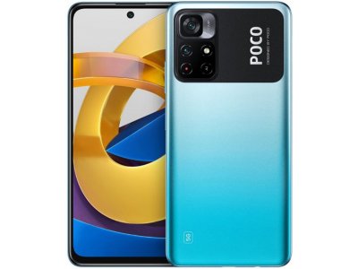 Мобильный телефон POCO M4 Pro 5G 4/64GB (холодный синий)