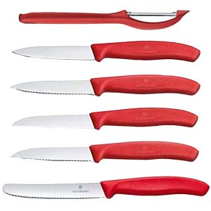 Наборы кухонных ножей Victorinox Swiss Classic Kitchen подарочная коробка (красный) (6.7111.6G)