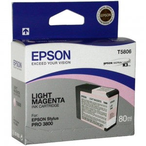 Чернильный картридж Epson C13T580600 Light Magenta