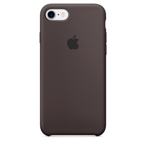 Кейс для iPhone Apple iPhone 7 Silicone Case Cocoa (MMX22ZM/A)
