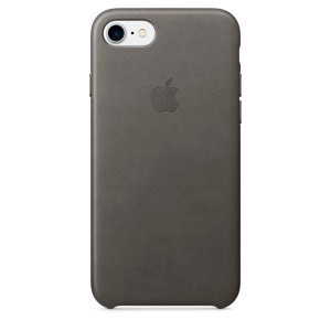 Чехол для iPhone 7 Apple iPhone 7 Leather Case Storm Gray (MMY12ZM/A)