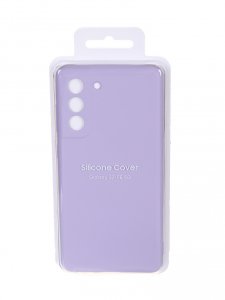 Клип-кейс Samsung Silicone для Galaxy S21 FE (лавандовый) (EF-PG990TVEGRU)