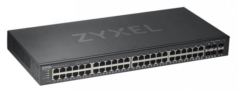 Коммутатор Zyxel GS1920-48V2-EU0101F (черный)