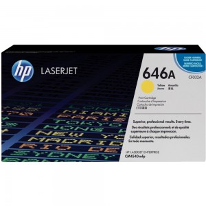 Тонер-картридж HP 646A Yellow (CF032A)