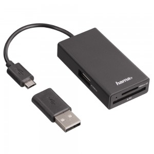 USB хаб + Картридер Hama 54141