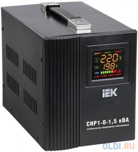 Стабилизатор напряжения Iek HOME 0,5кВА (черный) (IVS20-1-00500)