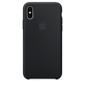 Кейс для iPhone Apple Чехол-крышка Apple для iPhone X, силикон, черный