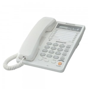 Телефон проводной Panasonic KX-TS 2365 RUW