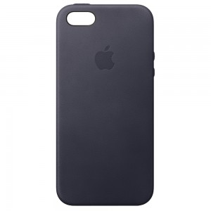 Чехол для iPhone 5/5S/SE Apple Leather Case MMHG2ZM/A Midnight Blue