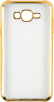 Чехол RedLine iBox Blaze для Samsung Galaxy J3 (2016), золотая рамка (УТ000009701)