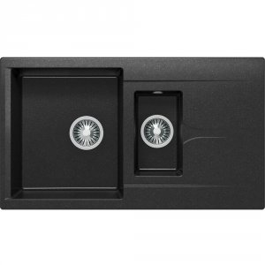 Кухонная мойка Polygran Brig-870 №16 627383 Черная