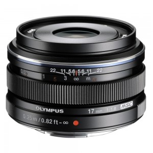 Объектив Olympus M.ZUIKO DIGITAL 17mm 1:1.8 Black (V311050BE000)