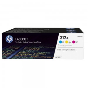 Тонер-картриджи HP 312A Cyan, Magenta, Yellow (тройная упаковка) CF440AM