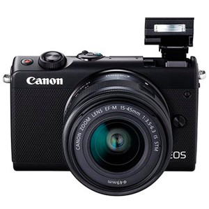 Цифровой фотоаппарат со сменной оптикой Canon EOS M100 EF-M15-45 IS STM Kit Black