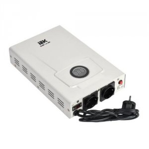 Стабилизатор напряжения Iek Slim 1.5кВА (IVS22-1-D15-09)