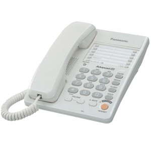 Телефон проводной Panasonic KX-TS2363RUW
