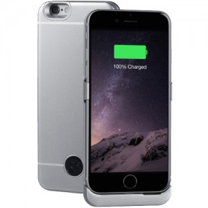 Чехол-аккумулятор для iPhone 7 InterStep Metal Power Gray