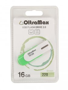 USB Flash Drive OltraMax 220 OM-16GB-220-Green