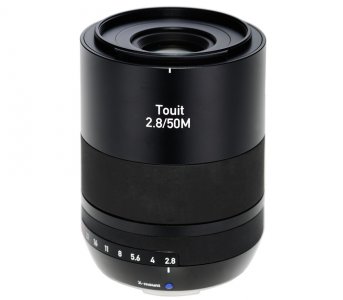 Объектив Zeiss Touit 2.8/50M для Fujifilm X (50mm f/2.8 Macro) (2030-681)