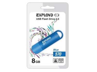 USB Flash Drive Exployd EX-8GB-570-Blue