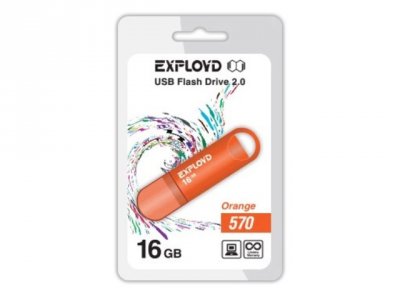 USB Flash Drive Exployd EX-16GB-570-Orange