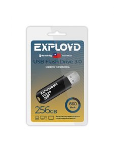 USB Flash Drive Exployd EX-256GB-660-Black