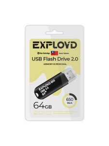 USB Flash Drive Exployd EX-64GB-650-Black
