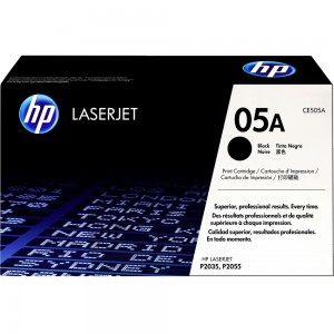 Тонер-картридж HP HP CE505D 05A Black 2-pack LaserJet Toner Cartridge (CE505D)