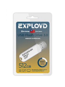 USB Flash Drive Exployd EX-512GB-660-White
