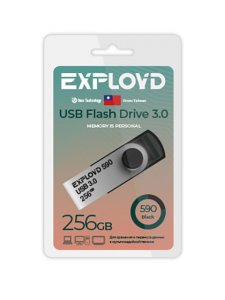 USB Flash Drive Exployd EX-256GB-590-Black