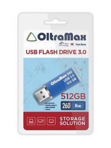 USB Flash Drive OltraMax OM-512GB-260-Blue