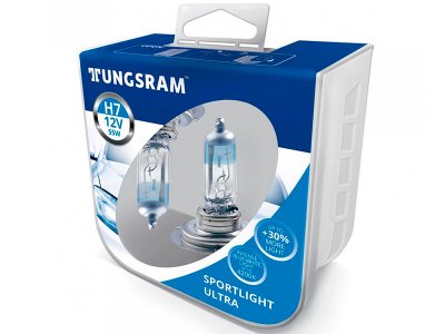 Лампа Tungsram H7 12V 55W PX26d Sportlight Ultra