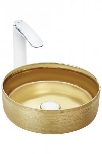 Раковина-чаша WeltWasser Elbach 3134 LSG 35 10000004539 Золотистая