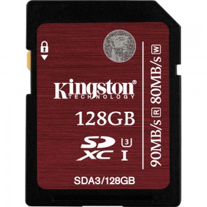 Карта памяти Kingston SDA3/128GB