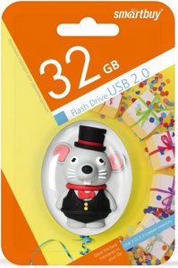 USB-флешка Smartbuy Wild Series: Мышка 32GB (SB32GBMouseW)