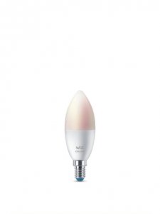 Лампочка Wiz Wi-Fi BLE 40W C37 E14 922-65 RGB 1PF/6