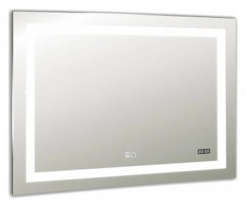 Зеркало Doratiz Адель 80*60см, подсветка,подогрев,часы (2711.906)