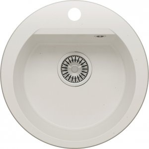 Кухонная мойка Polygran Atol-460 №36 678910 Белый хлопок